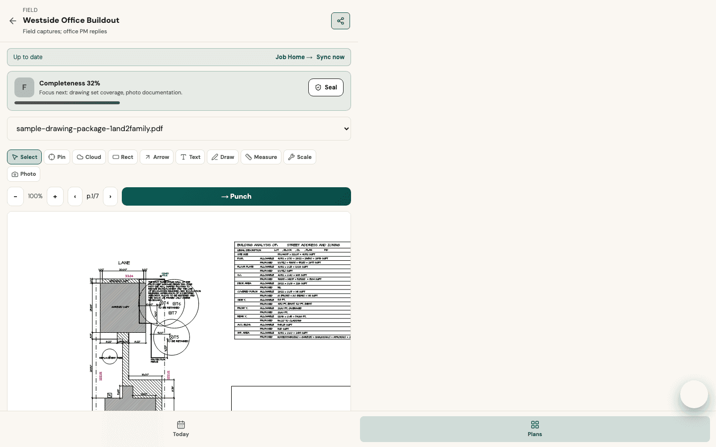 EstiLumina Field app — live product